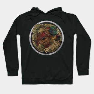 rock on vintage art Hoodie